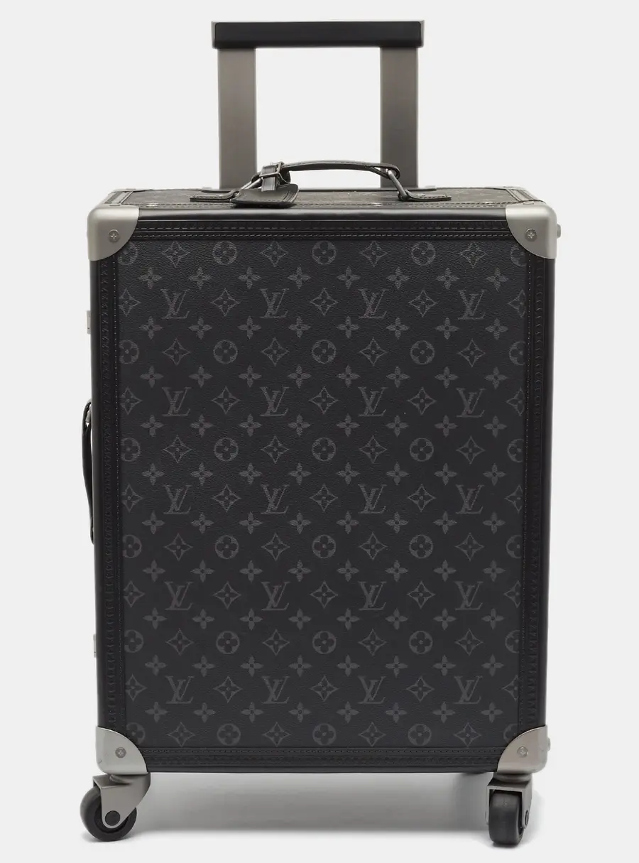Louis Vuitton Rolling Trunk Monogram Canvas Suitcase