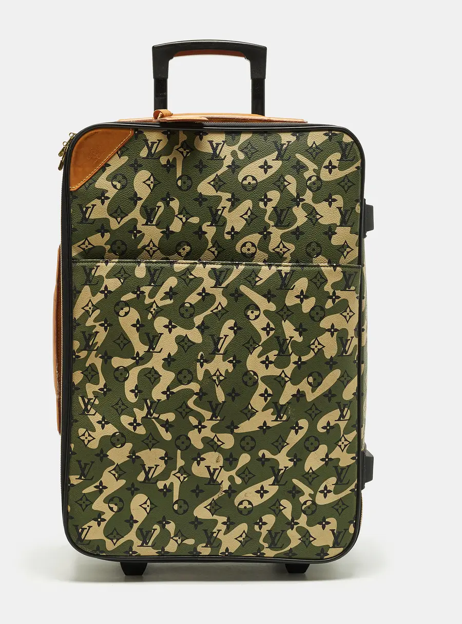 Louis Vuitton Pegase 60 Monogramouflage Canvas Luggage