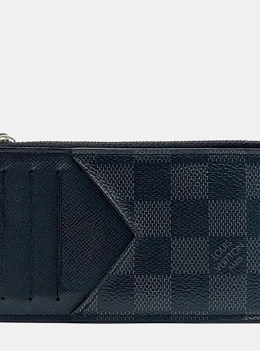 Louis Vuitton Zippy Card Holder Graphite Damier Graphite Coated Canvas Card Holder