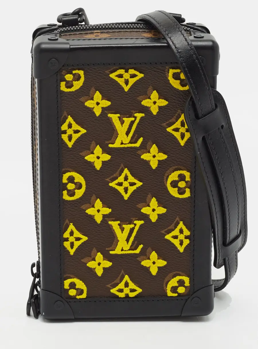 Louis Vuitton Yellow Monogram Canvas Tuffetage Vertical Soft Trunk Bag