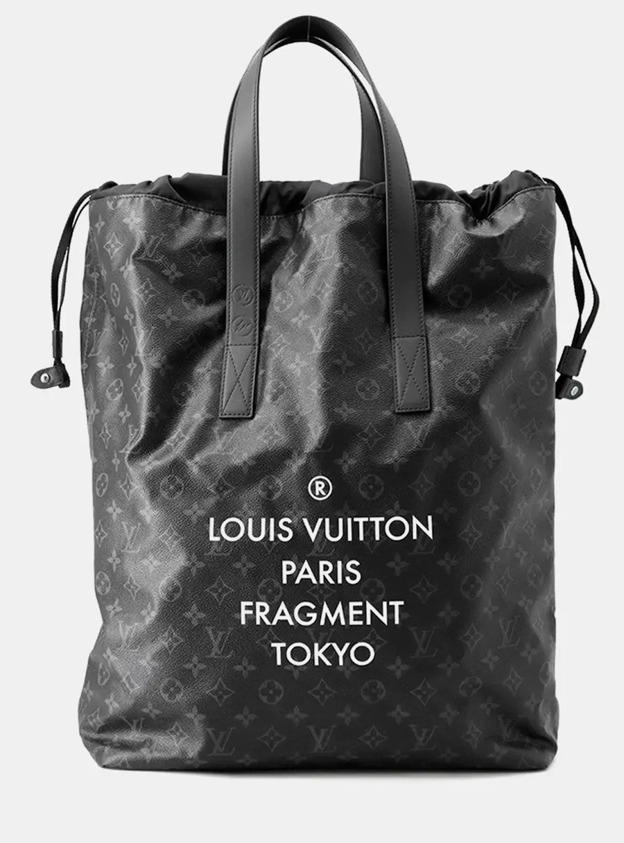 Louis Vuitton Cabas Light Monogram Eclipse Canvas Black Monogram Canvas Top Handle Bag