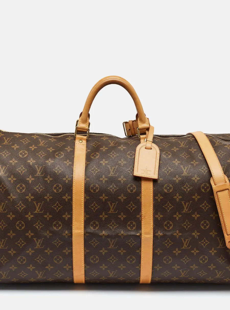 Louis Vuitton Keepall Bandouliere 60 Monogram Canvas Bag