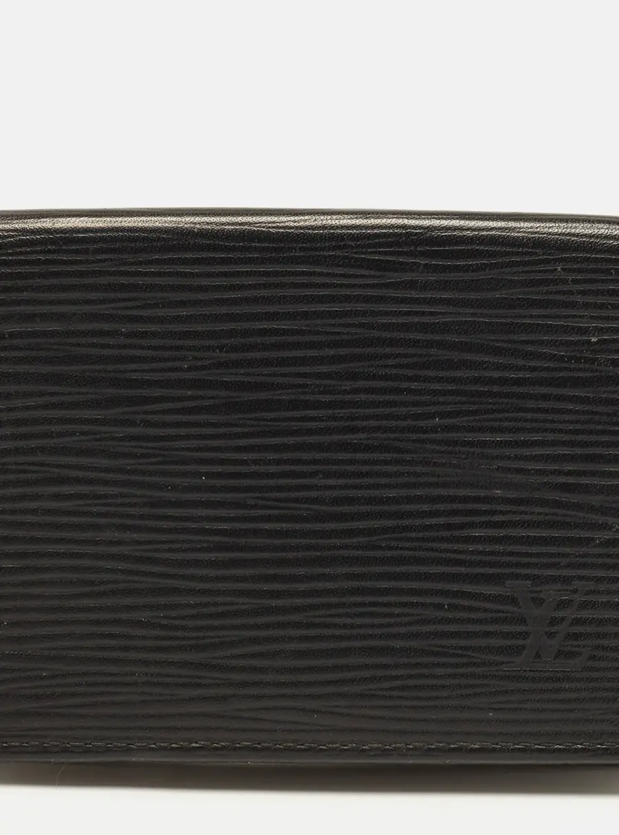 Louis Vuitton Business Black Epi Leather Card Holder