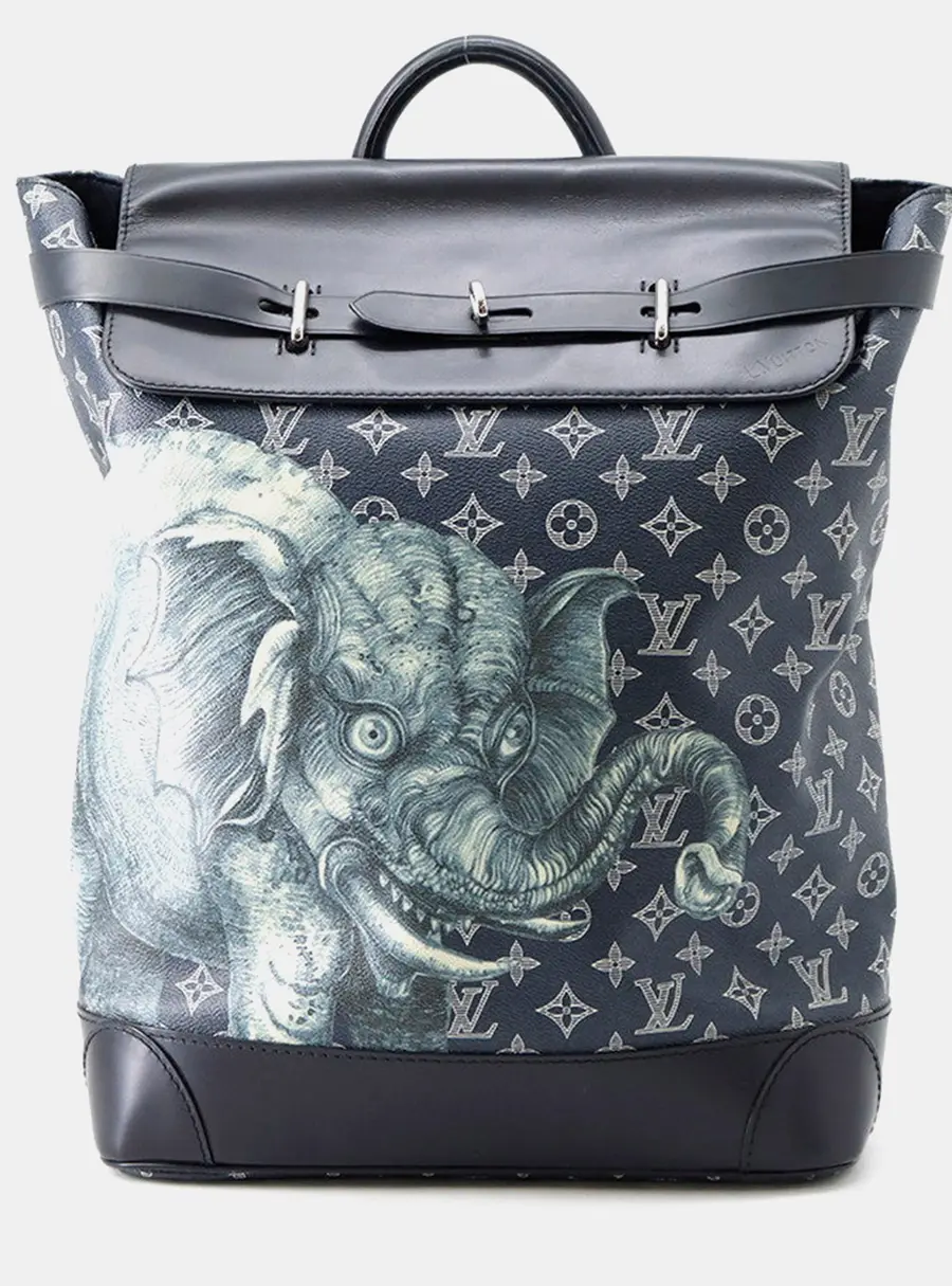 Louis Vuitton Steamer Backpack PM Encre Monogram Canvas Backpack Bag