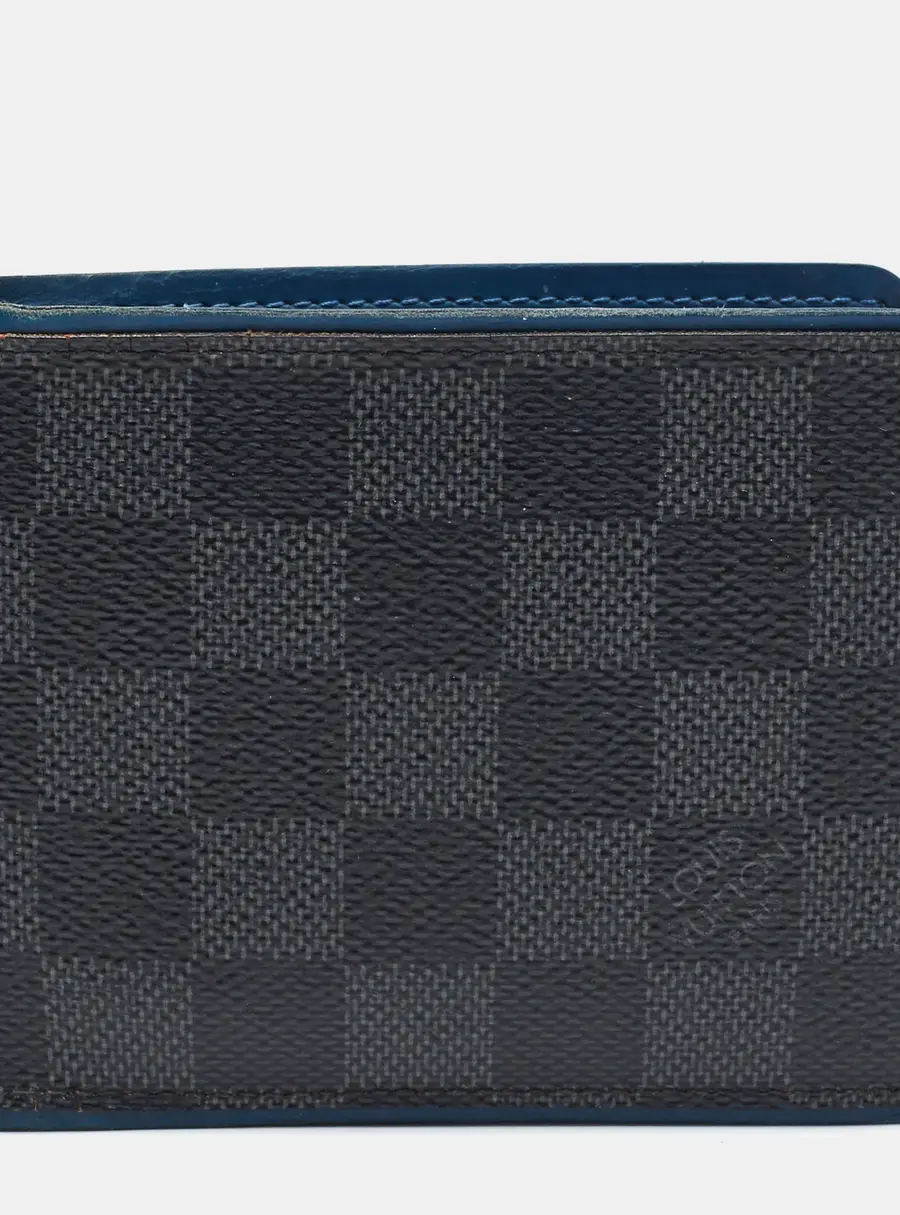 Louis Vuitton Multiple Damier Graphite Canvas and Leather Bifold Wallet