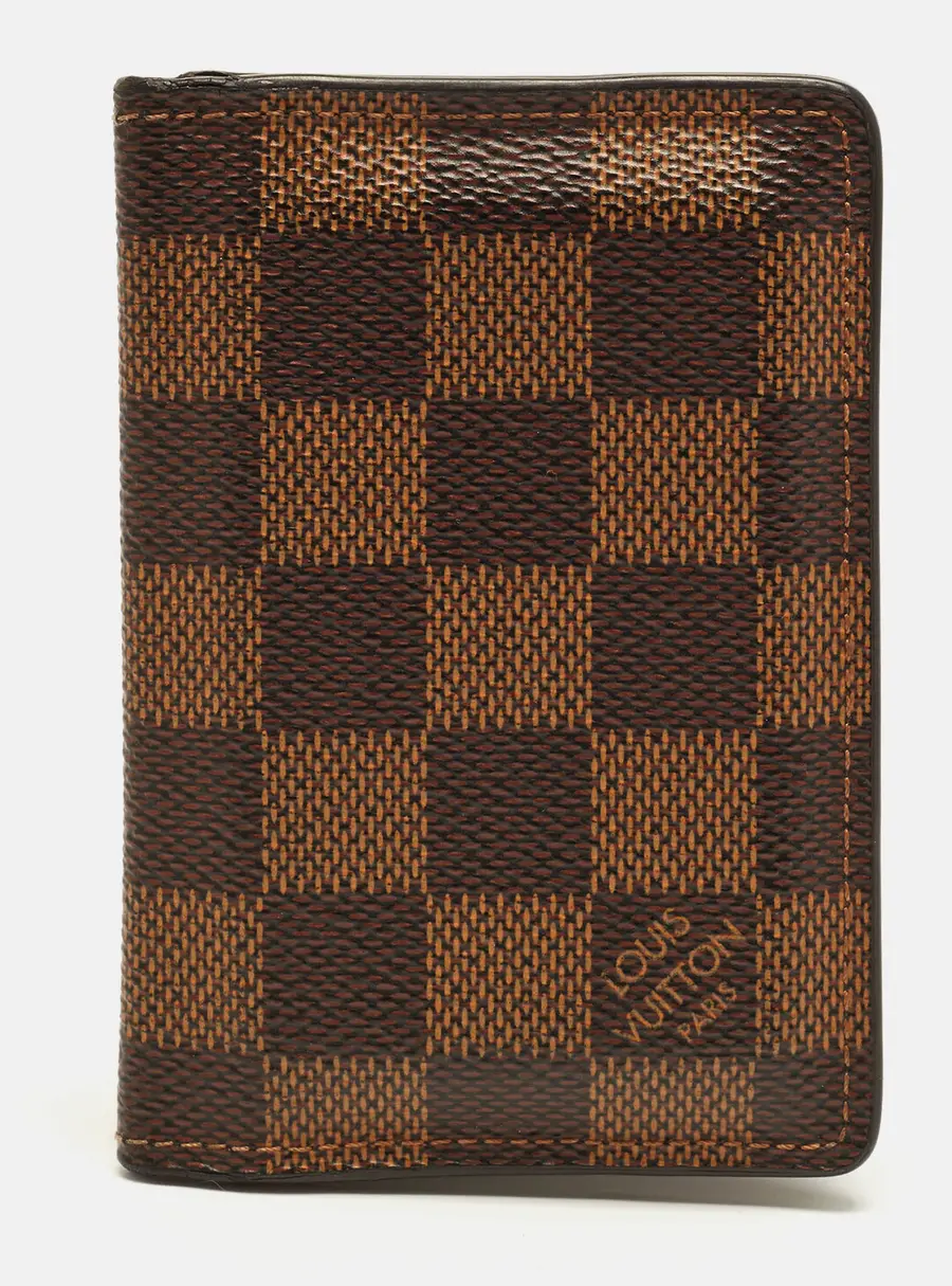 Louis Vuitton Damier Ebene Canvas Pocket Organizer