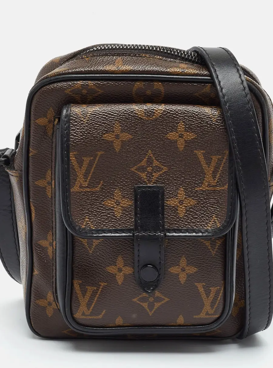 Louis Vuitton Christopher Monogram Macassar Canvas Wearable Wallet