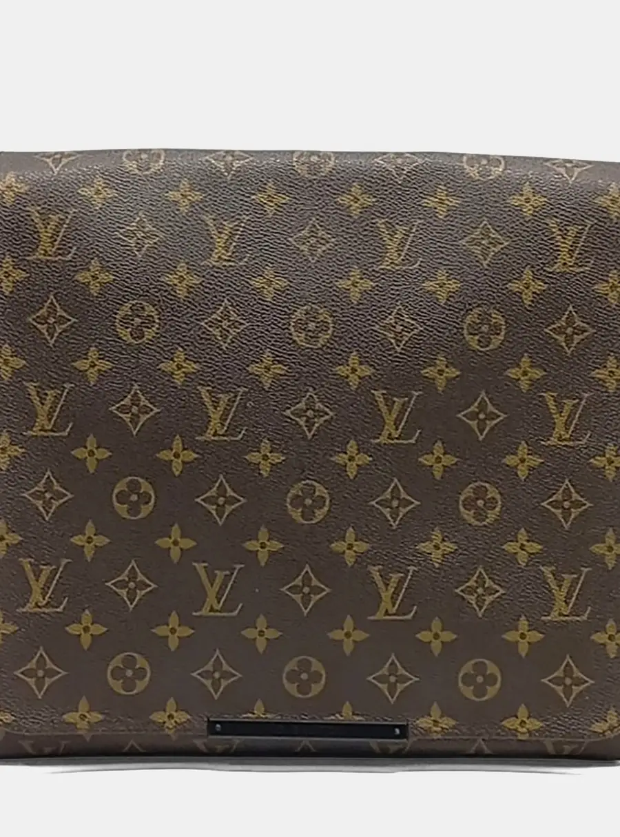 Louis Vuitton Brown PVC Macassar District MM