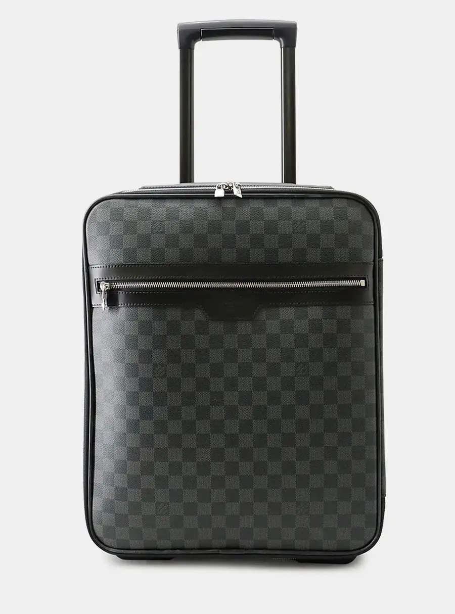 Louis Vuitton Pegase 45 Noir Damier Graphite Canvas Travel Bag