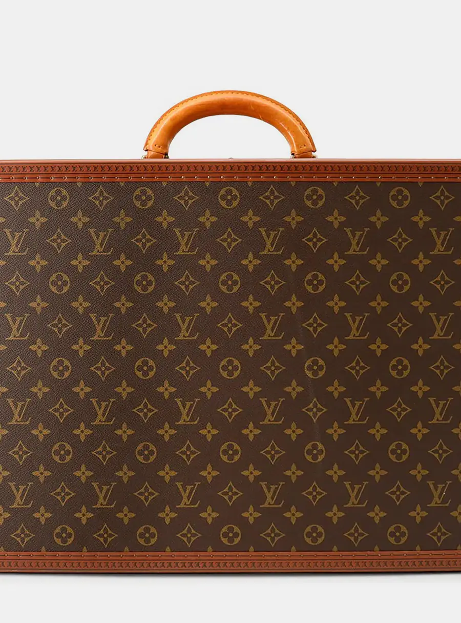 Louis Vuitton Bisten 55 Brown Monogram Canvas Briefcase Bag