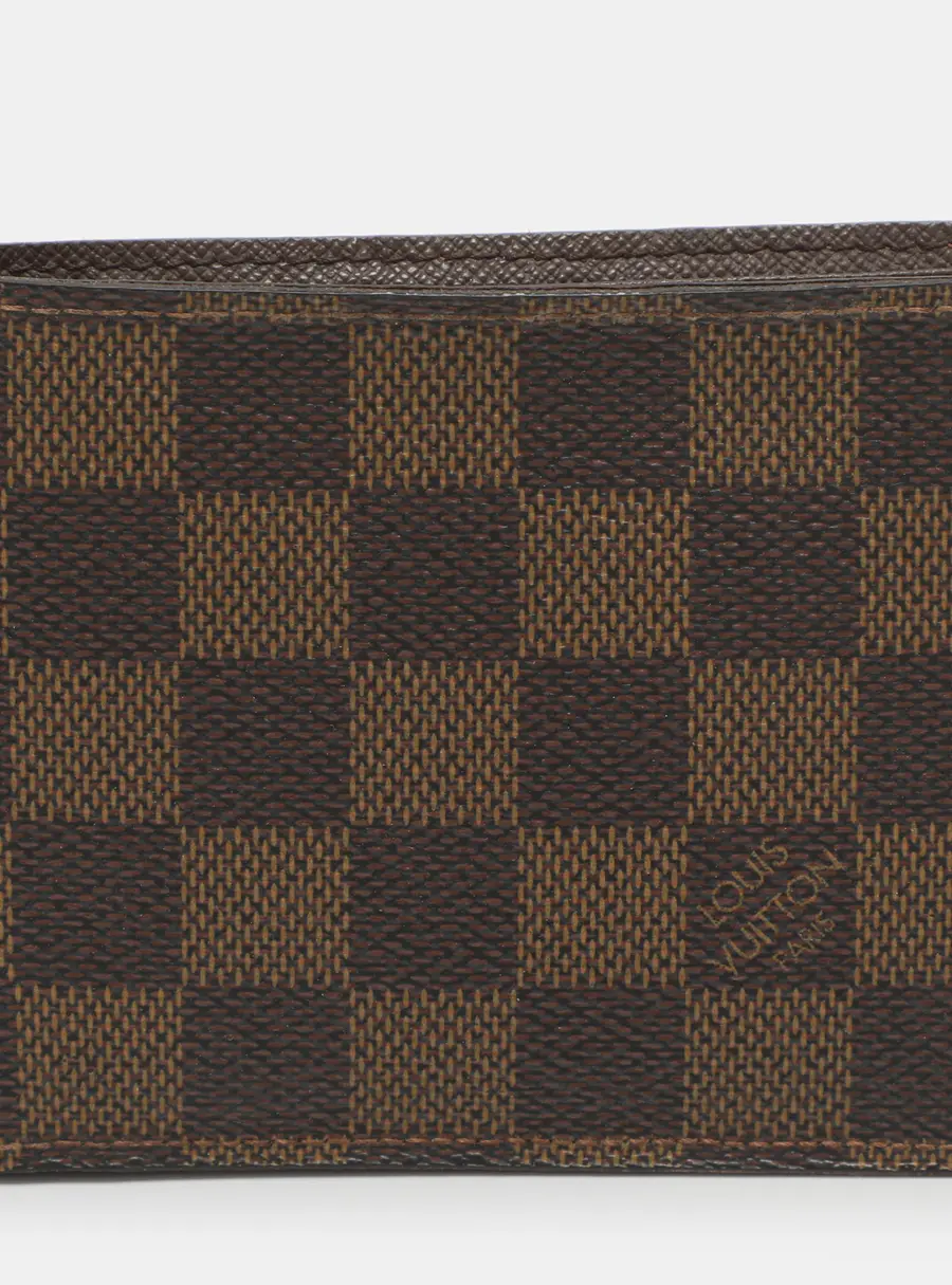 Louis Vuitton Multiple Damier Ebene Canvas Bifold Wallet