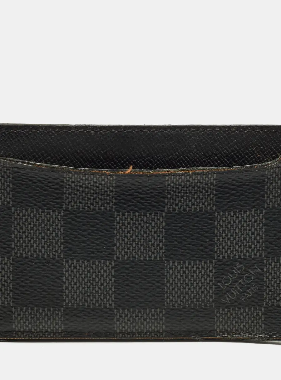 Louis Vuitton Neo Damier Graphite Canvas Card Holder