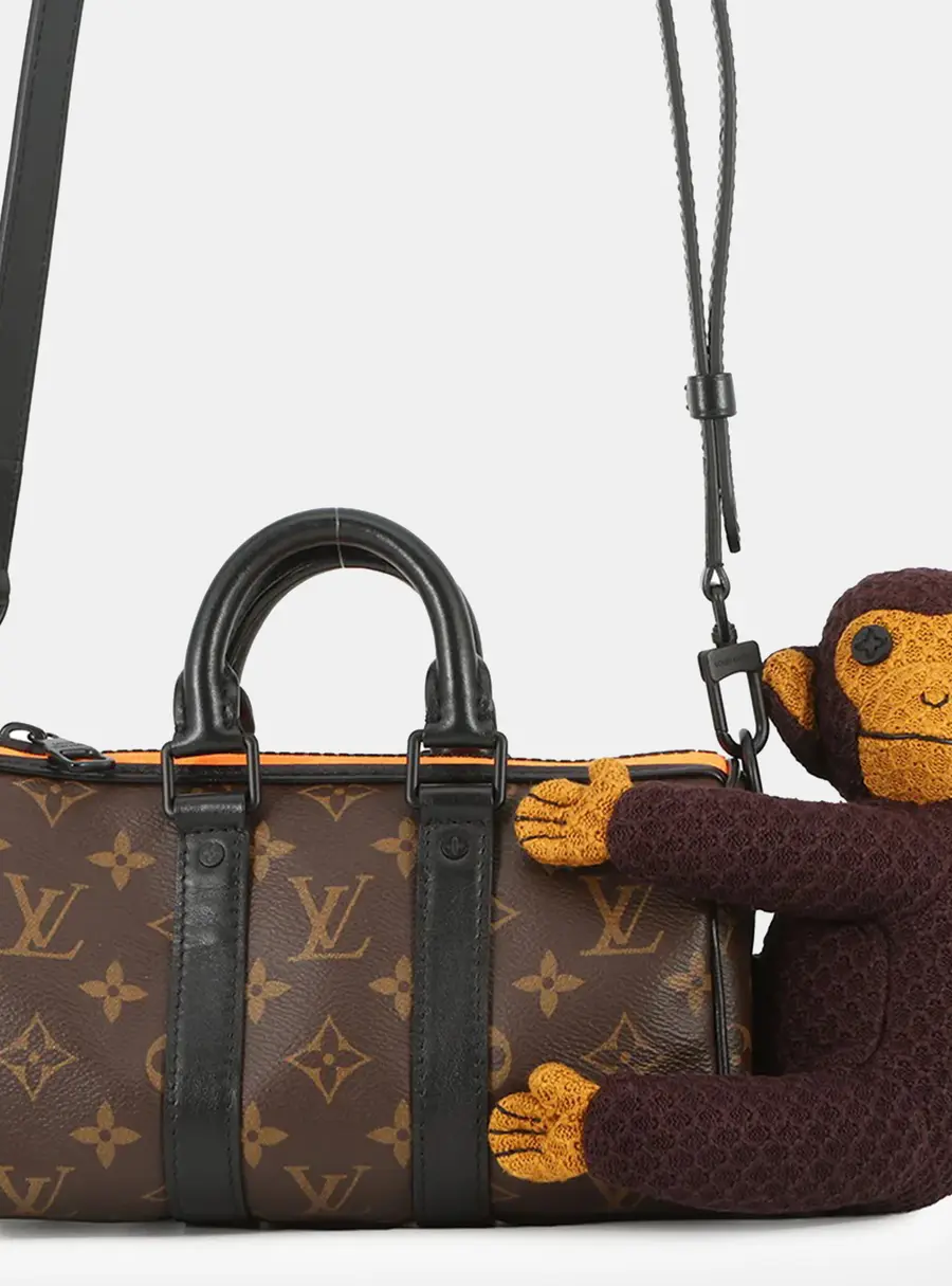 Louis Vuitton Keepall XS Brown Monogram Canvas Crossbody Bag