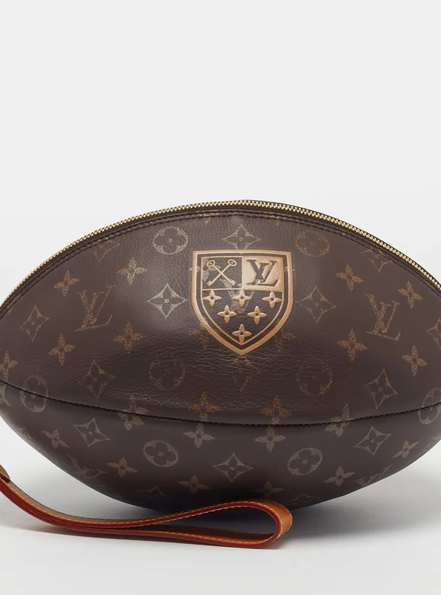 Louis Vuitton Rugby Monogram Leather Clutch