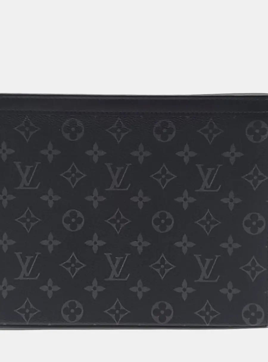 Louis Vuitton Multicolor Coated Canvas and Leather Eclipse Pochette Voyage MM