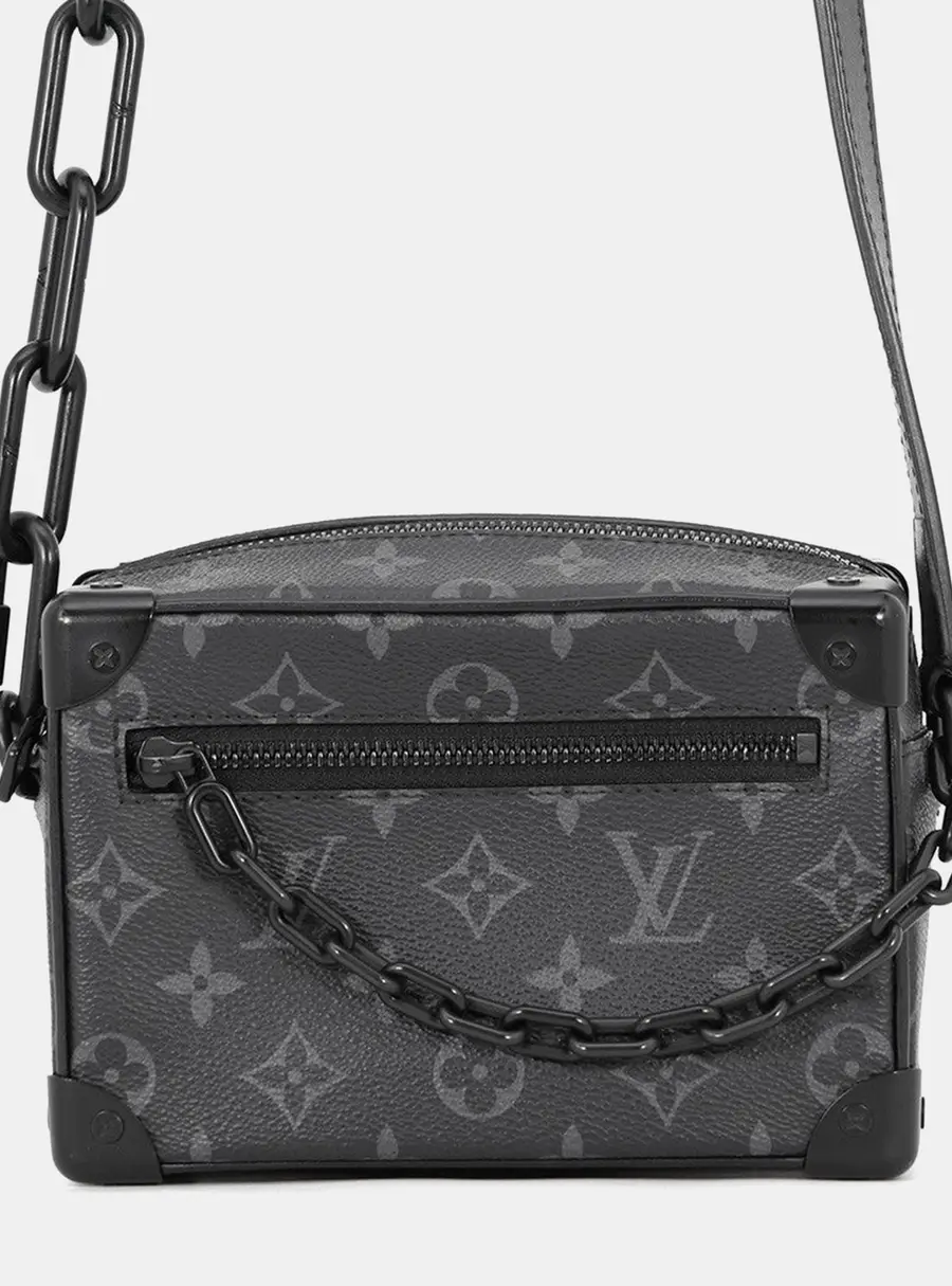 Louis Vuitton Mini Soft Trunk Noir Monogram Eclipse