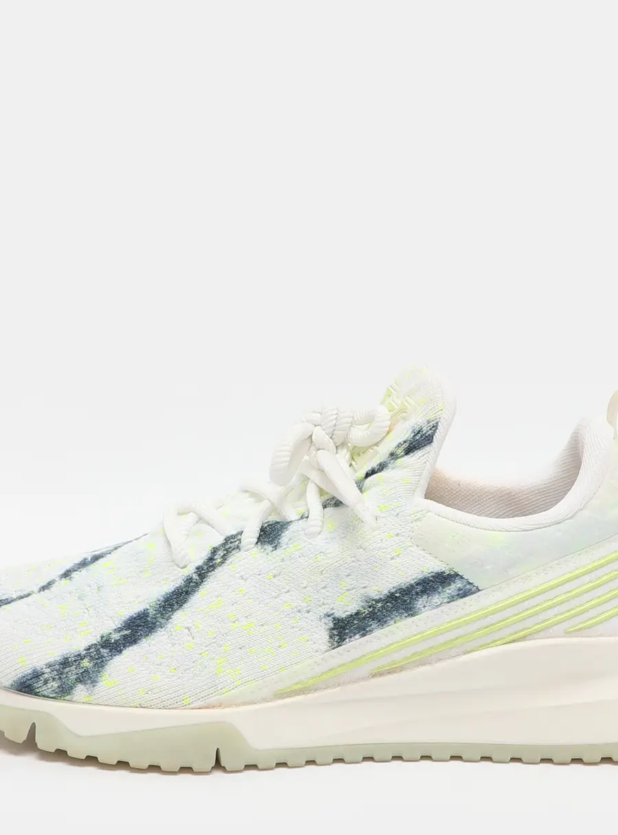 Louis Vuitton VNR Size 41 Green Knit Fabric Low Top Sneakers