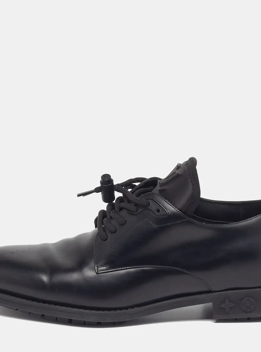 Louis Vuitton LV Harness Size 41 Black Leather Derby