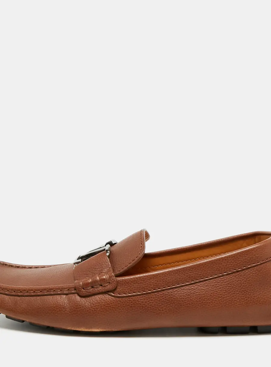 Louis Vuitton Monte Carlo Size 43.5 Brown Leather Loafers