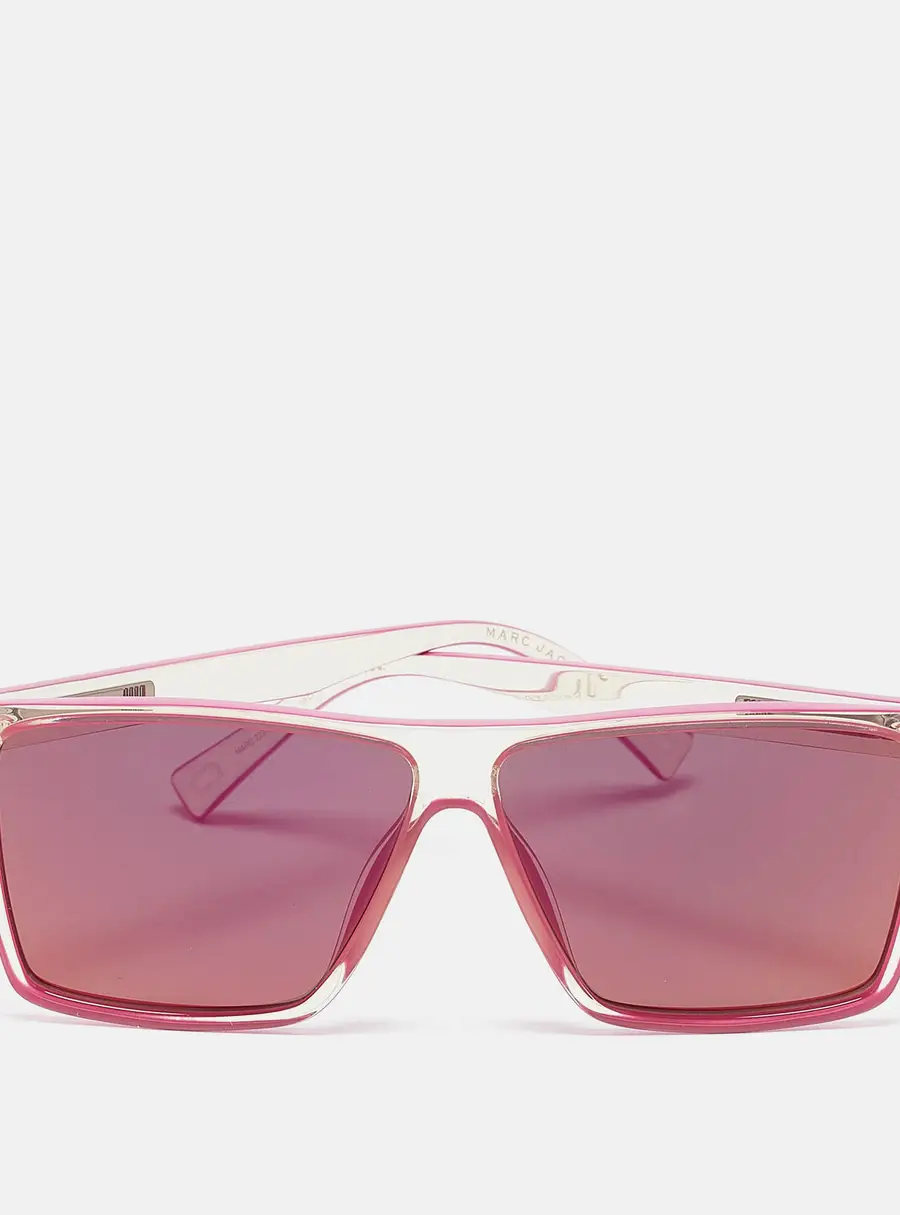 Marc Jacobs Pink Mirrored Marc 222/S Square Sunglasses