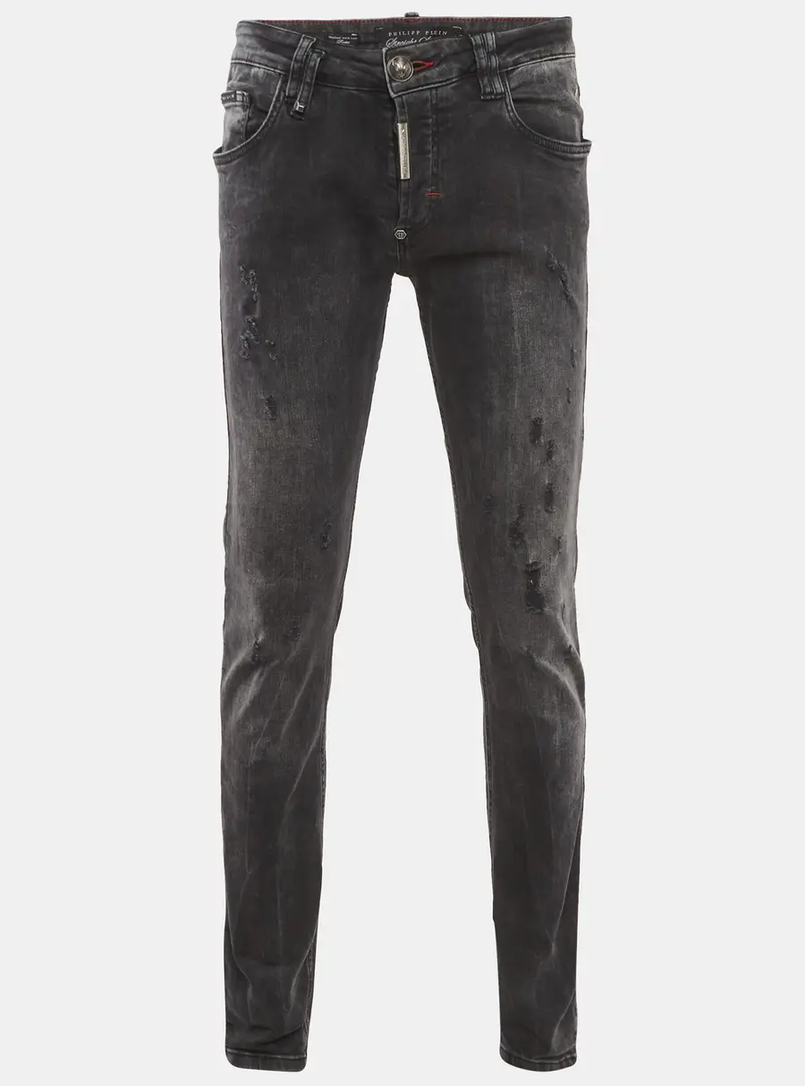 Philipp Plein Grey Denim Skinny Jeans M /Waist 33"