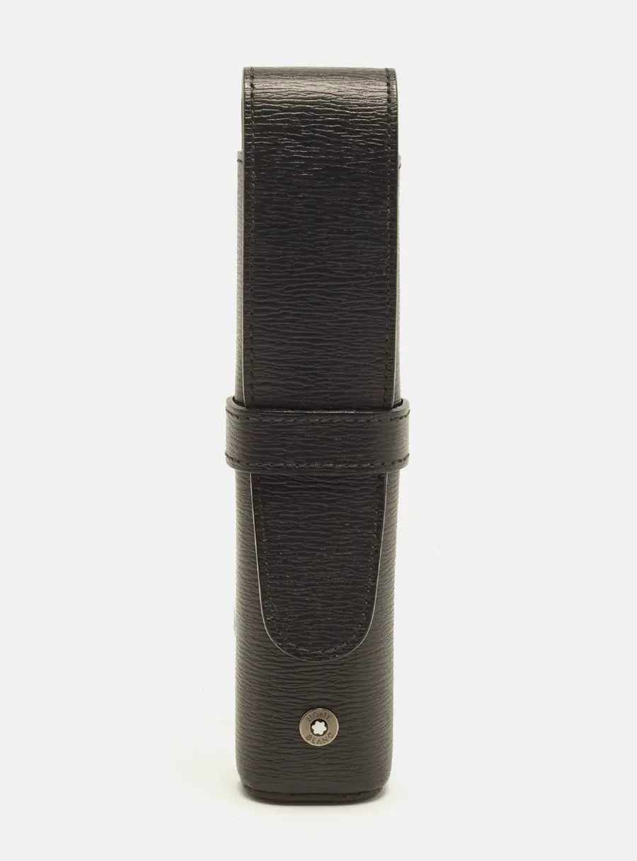 Montblanc 4810 Westside 1-Pen Pouch Black Leather