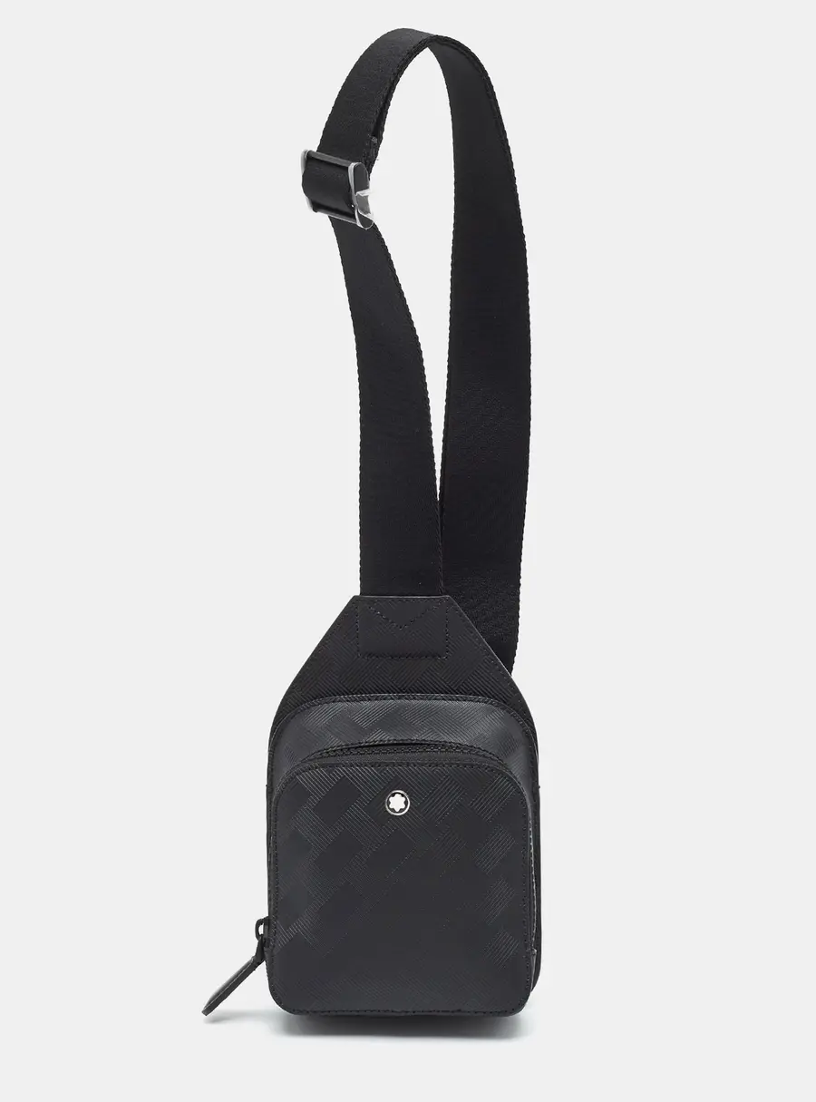 Montblanc Extreme 3.0 Mini Black Leather Slingbag