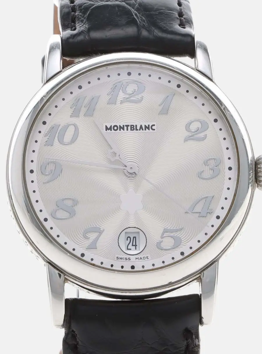 Montblanc Star Meisterst&uuml;ck 7042 Automatic Silver Dial Stainless Steel Men's Wristwatch 36mm