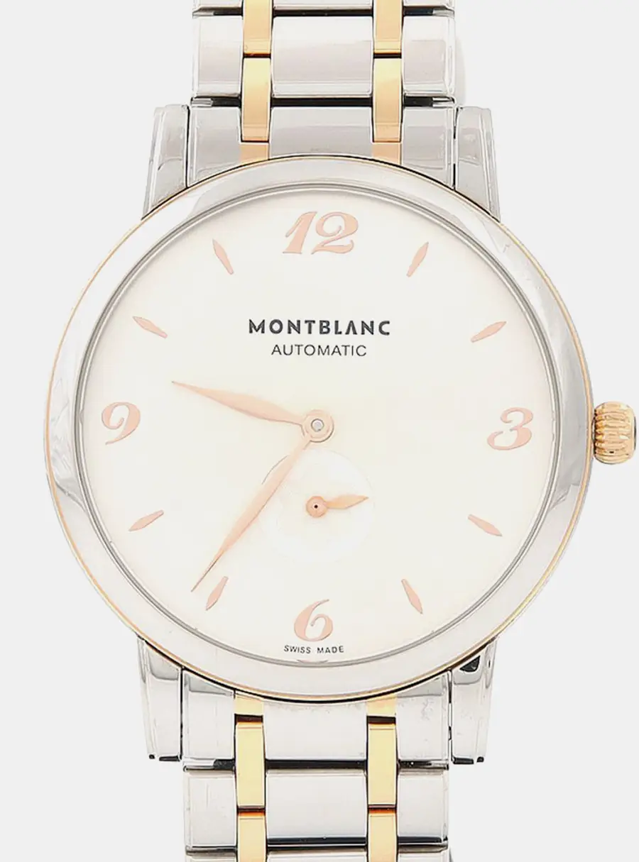 Montblanc Star Classic 107916 Automatic 18k Rose Gold Stainless Steel Men's Wristwatch 39mm