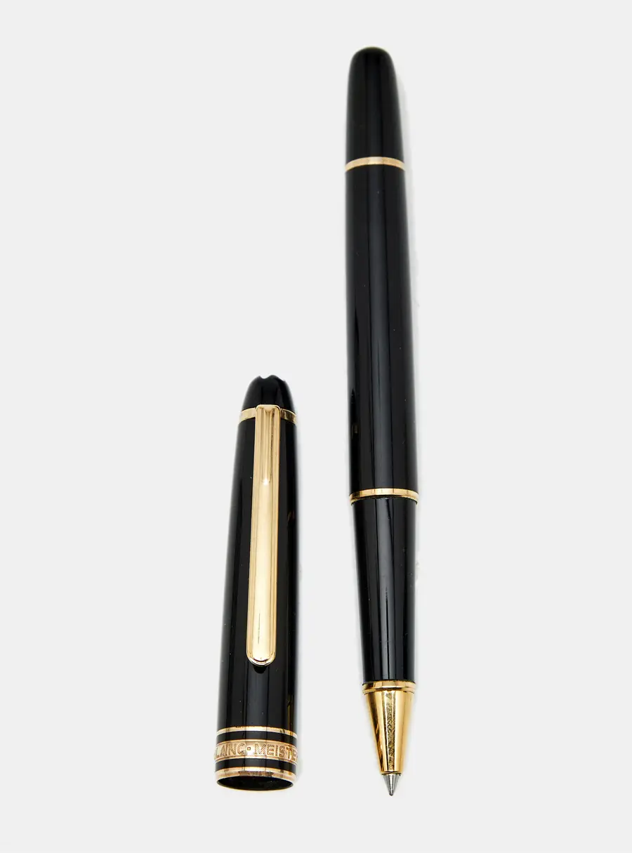 Montblanc Meisterst&uuml;ck Resin Gold Tone Rollerball Pen