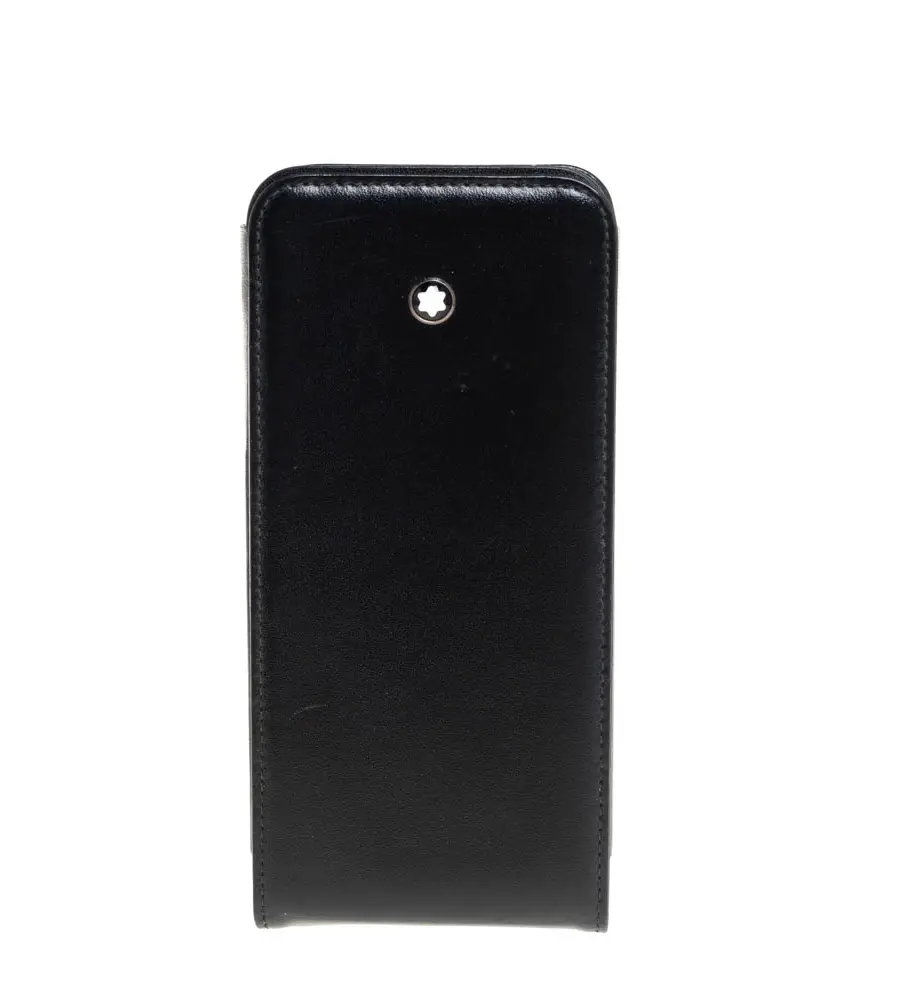 Montblanc Black Leather iPhone 5s Cover