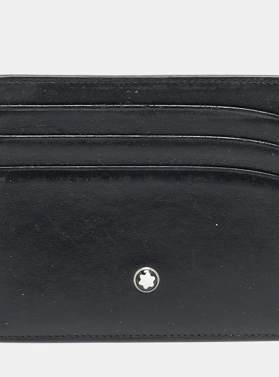 Montblanc Meisterstuck Black Leather Card Holder