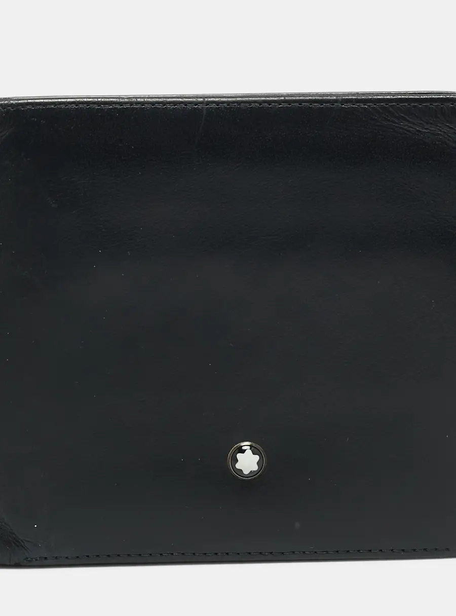 Montblanc Meisterstuck Black Leather Bifold Wallet