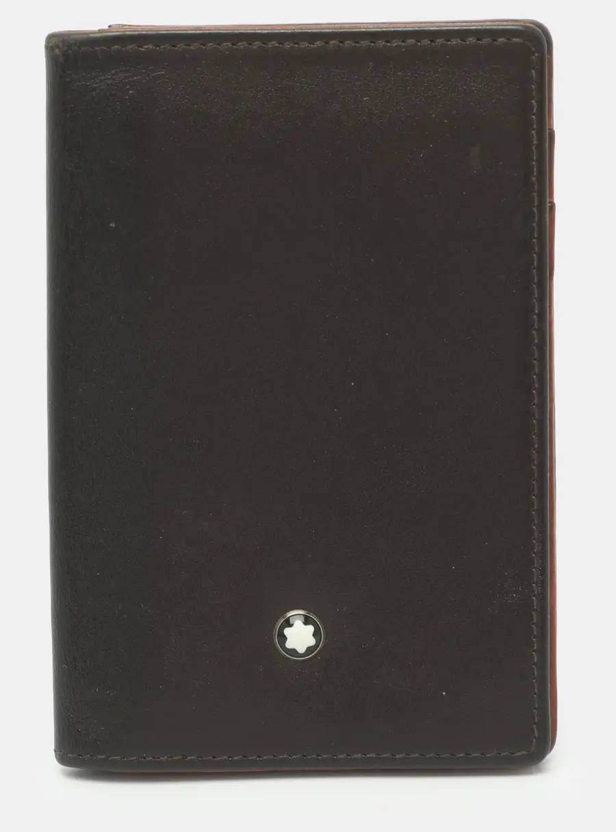 Montblanc Meisterstuck Dark Brown Leather Card Holder