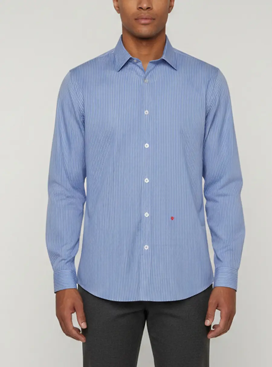 Moschino Purple Stripe Cotton Button Front Shirt M