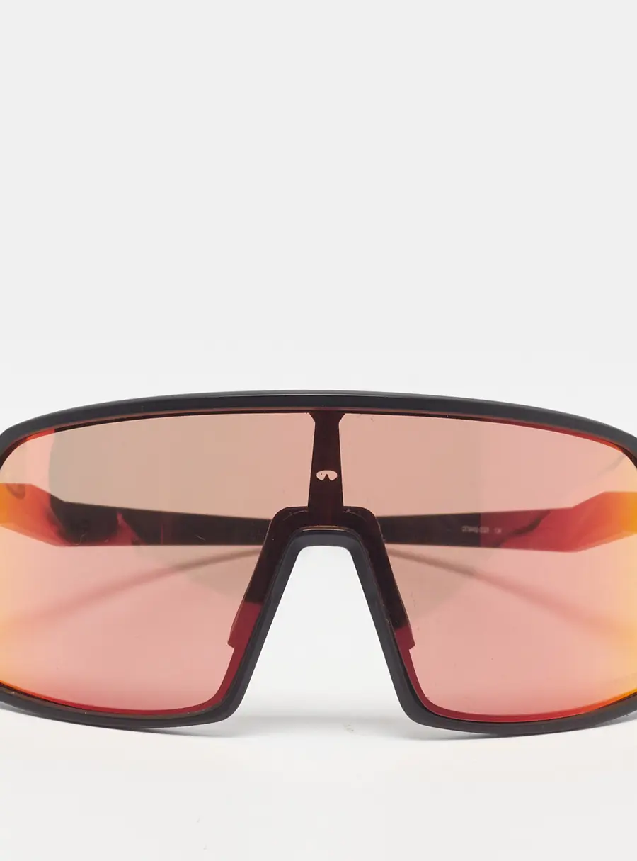 Oakley Black/Iridescent Red Prizm OO9462 0328 Sutro S Shield Sunglasses