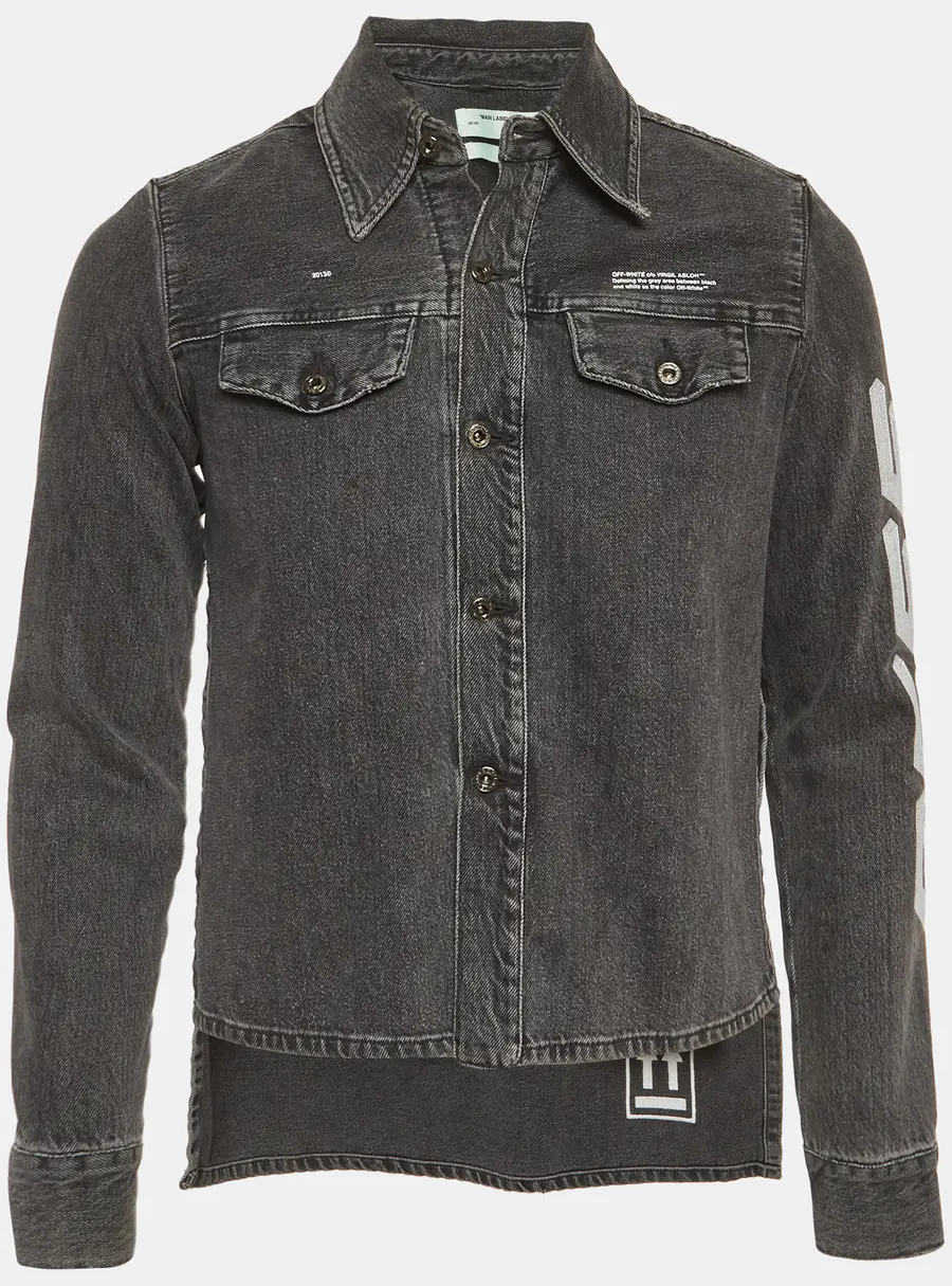 Off-White Grey Denim Jacket XXXS