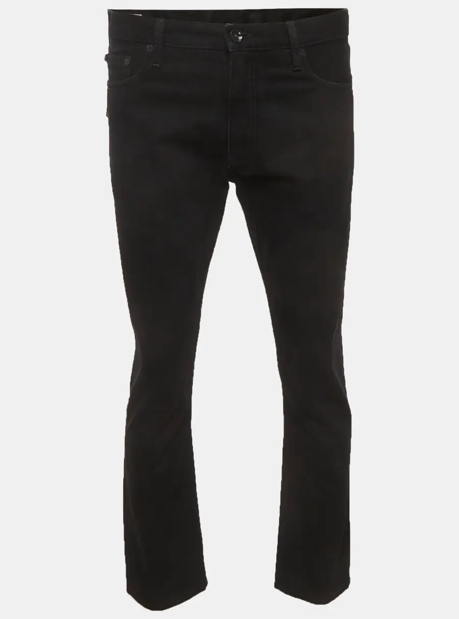 Off-White Black Denim Permanent Jeans M/Waist 33"