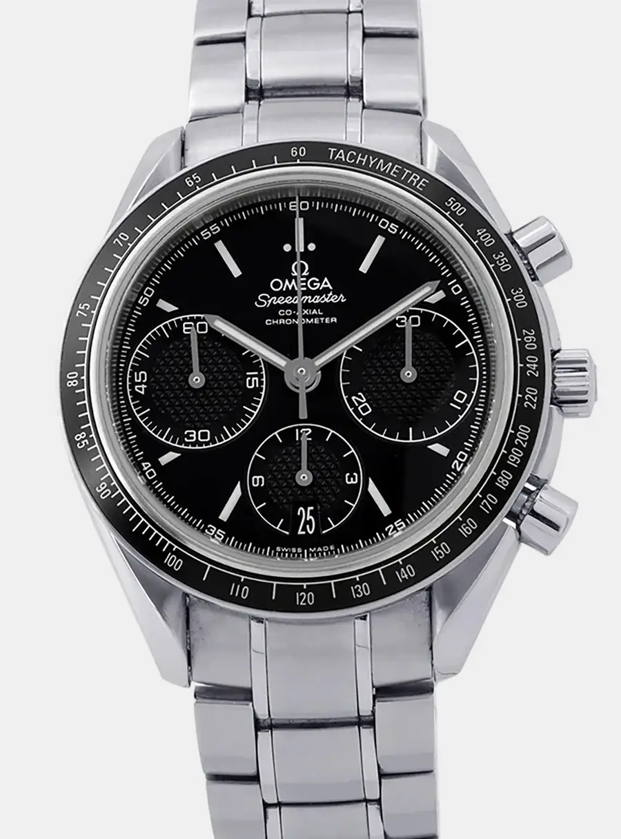 Omega Speedmaster Racing 326.30.40.50.01.001 Black Stainless Steel Automatic Men's Watches 40mm
