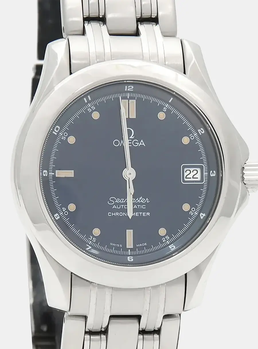 Omega Seamaster 2511.80 Blue Stainless Steel Men's Wristwatch 36 mm