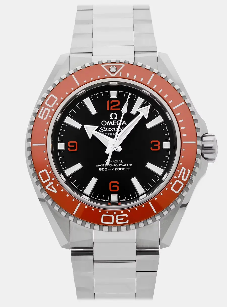 Omega Seamaster Planet Ocean 217.30.42.21.01.003 Black Stainless Steel Automatic Men's Wristwatch 42mm