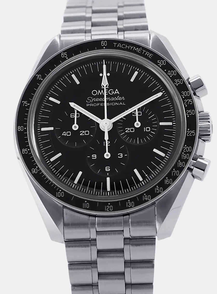 Omega Speedmaster Professional Moonwatch 310.30.42.50.01.001 Black Stainless Steel Manual winding Men's Wristwatch 42mm