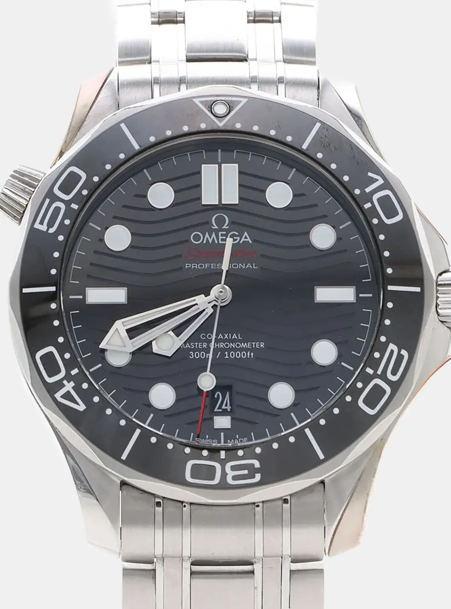 Omega Seamaster 300M 210.30.42 Black Stainless Steel Automatic Men's Wristwatch 42mm