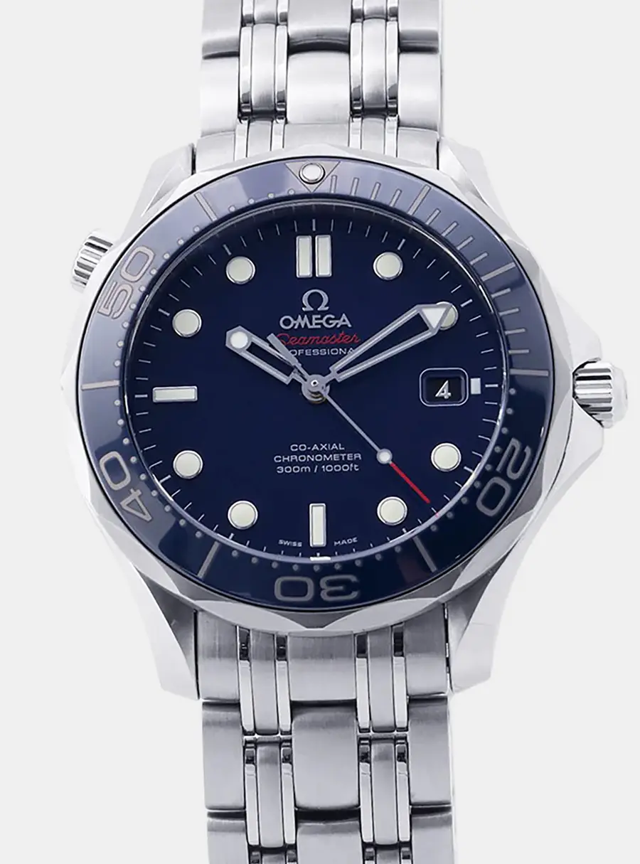 Omega Seamaster Diver300 212.30.41.20.03.001 Blue Stainless Steel Automatic Men's Wristwatch 41mm
