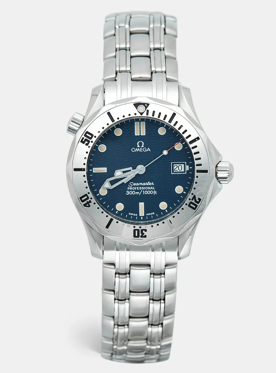 Omega Seamaster Professional 196.1502/396.1502 Navy Blue Dial Stainless Steel Men's Wristwatch 36 mm