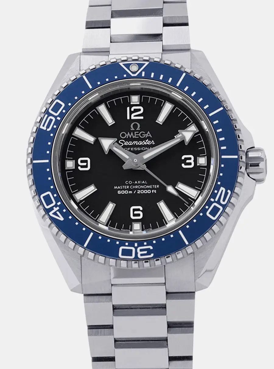 Omega Seamaster Planet Ocean 217.30.42.21.01.002 Black Stainless Steel Automatic Men's Wristwatch 42mm