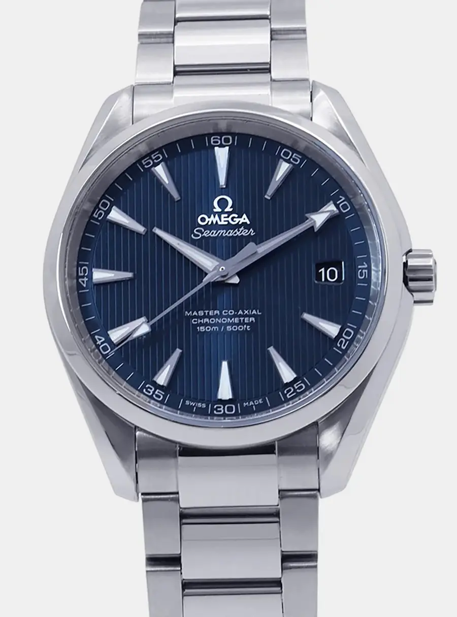 Omega Seamaster Aqua Terra 231.10.42.21.03.003 Blue Stainless Steel Automatic Men's Wristwatch 41.5 mm