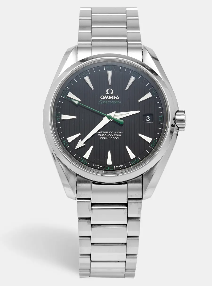 Omega Seamaster Aqua Terra 231.10.42.21.01.004 Black Dial Stainless Steel Men's Wristwatch 41.50 mm