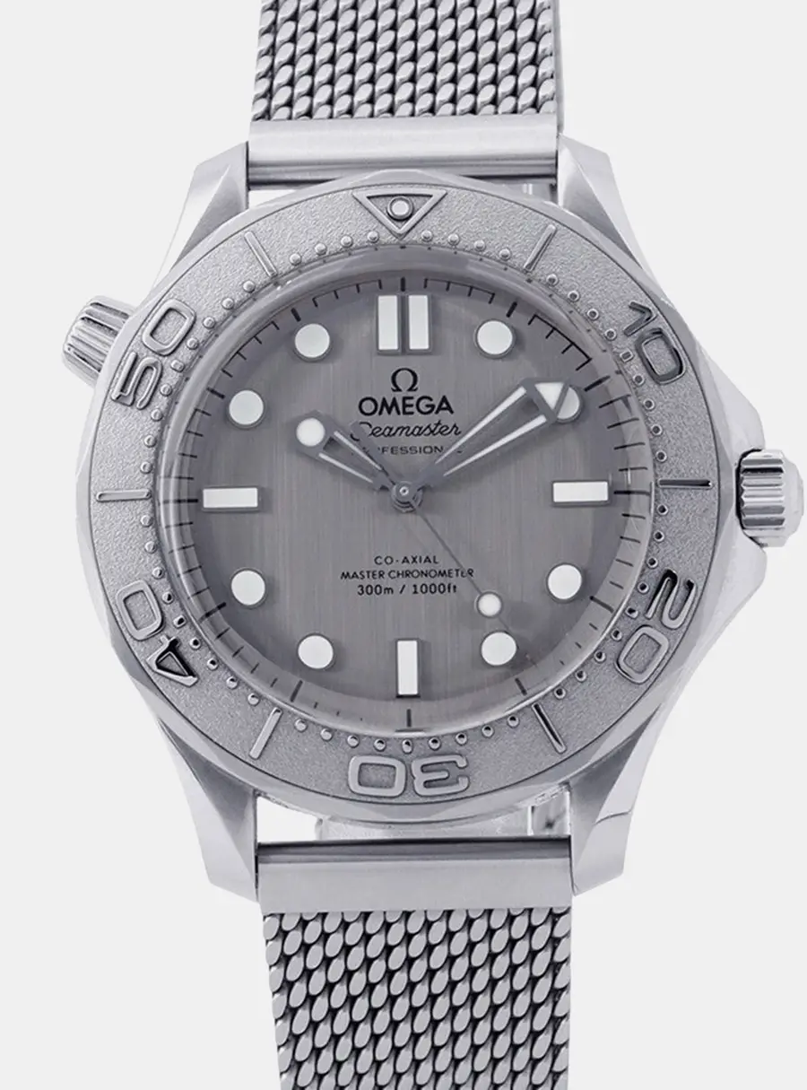 Omega Seamaster Diver 300M Co-Axial 210.30.42.20.06.002 Gray Stainless Steel Automatic Men's Wristwatch 42mm