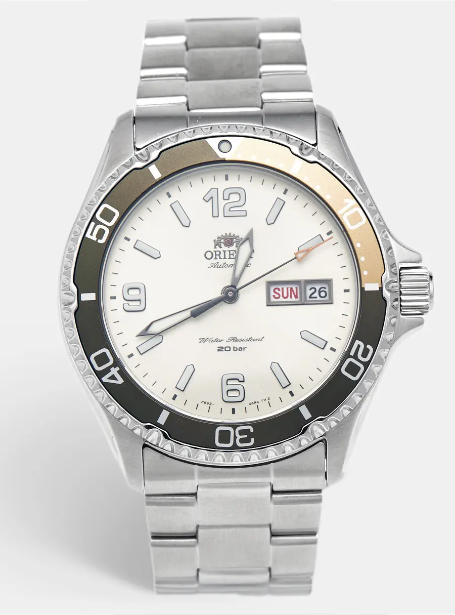Orient Kamasu Maku III RA-AA0821S39B Silver Dial Stainless Steel Men's Wristwatch 41.80 mm